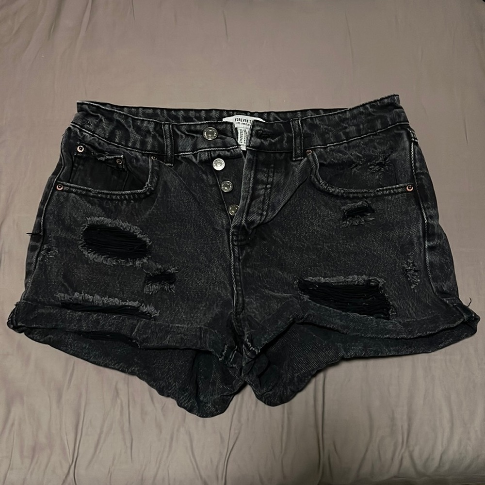 Forever 21 denim shorts